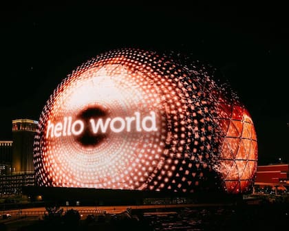 MSG Sphere en Las Vegas abrirá oficialmente en unos meses