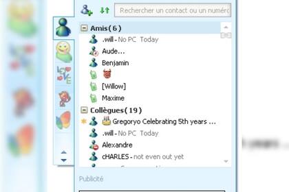 MSN Messenger puede volver a utilizarse con una interfaz (Captura pantalla)