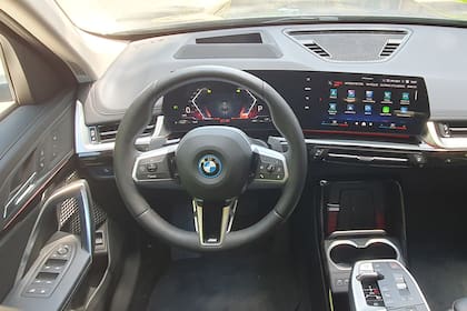 Mucha tecnología en el interior del BMW X1