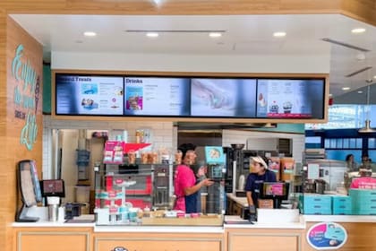 Muchas cadenas famosas de restaurantes están en el Mall Of América