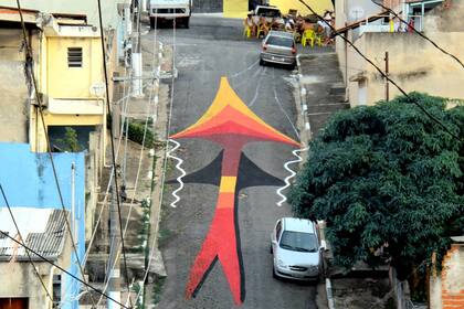 Muchas de las calles de San Pablo están intervenidas por Tec.
