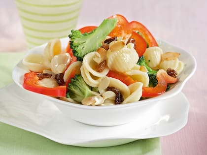 Muchas ensaladas incorporan pastas entre sus ingredientes