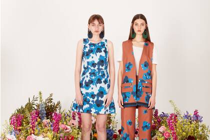 Universo de flores para la propuesta de Mila Kartei