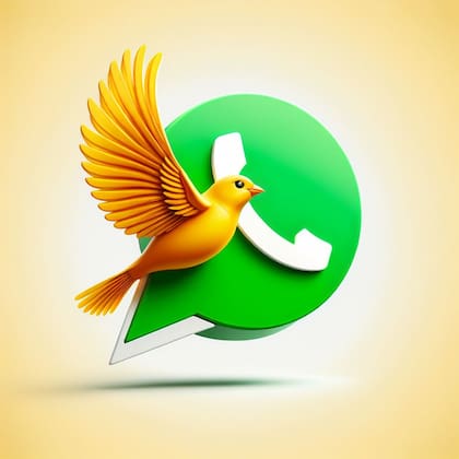 Muchas personas pueden transformar su WhatsApp para que incluya un canario