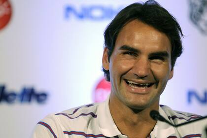 Muchas sonrisas de Federer