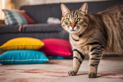 Muchas veces, el acto de orinar fuera de su lugar habitual puede estar asociado con una forma de marcar territorio (imagen ilustativa)