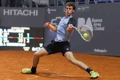 Mucho despliegue para Cerúndolo, que ahora se medirá con el boliviano Dellien