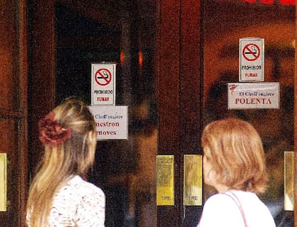 En muchos lugares de la Ciudad de Buenos Aires también se busca concientizar sobre el daño del cigarrillo
