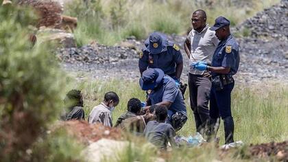 Muchos de los menores rescatados en Stilfontein no quisieron testificar.