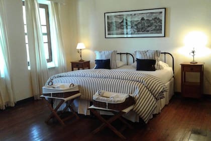 Muchos de los muebles son los ingleses originales