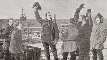 Muchos exploradores bebían al final de la jornada de trabajo para relajarse