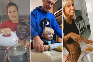 De Susana a Fabbiani, los famosos que se volcaron a la cocina en cuarentena