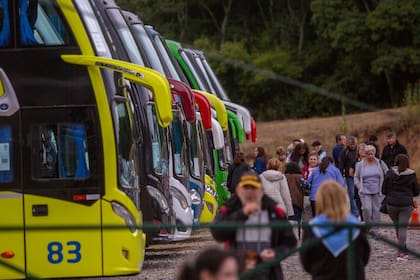 Muchos fieles de otras provincias argentinas viajan especialmente a rezar a la ermita de la Virgen del Cerro, en Salta