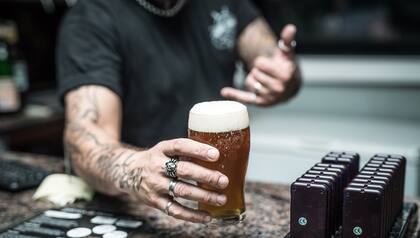 Muchos locales cuentan con cervezas de su propia autoría, además de canillas de estilos variados.