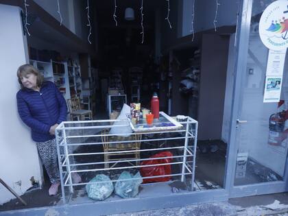 Muchos locales quedaron sin sus vidrieras