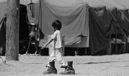 Muchos refugiados del sudeste asiático llegaron a Camp Pendleton, en California.