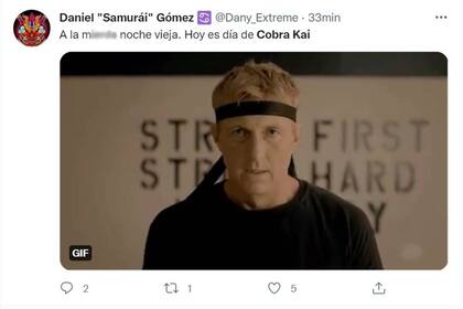 Muchos s aseguraron que empezaron a ver o verán la cuarta temporada de Cobra Kai sin dejar pasar un solo día desde su estreno, que fue este viernes a las 5 de la mañana
