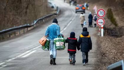 Muchos ucranianos han optado por abandonar su país luego de que Putin anunciara una "operación militar especial" en el territorio