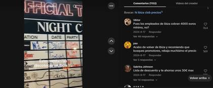Muchos usuarios comentaron el video de la joven tiktoker (Foto: Captura TikTok @ireneisern3)