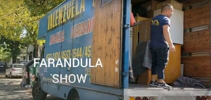 Mudanza: a pedido del encargado de la sucesión, los bienes de la casa fueron trasladados.