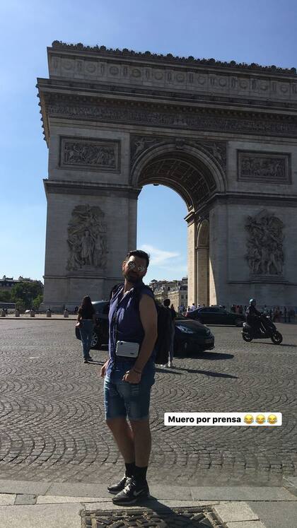 "Muero por prensa", la ironía de Fran Mariano para los que lo acusan de querer fama (Foto: Instagram @franmarianook)