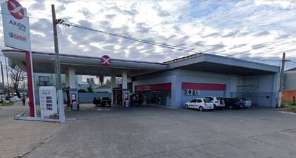 Muerte en una estación de servicio de La Plata