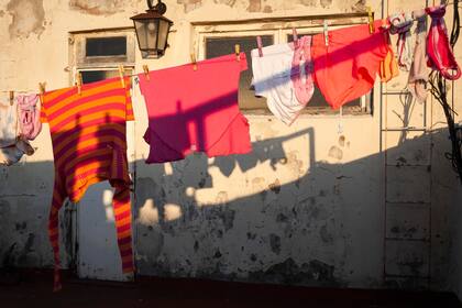 "Tendal de cuarentena", de Celina Saavedra, de Villa Crespo