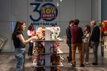 Muestra por el aniversario 30 del estreno de Toy Story. Palacio Libertad.