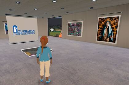 Muestra virtual de Zurbarán en Decentraland