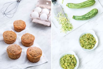 Muffins y crema untable: dos recetas para aprovechar la versatilidad del zucchini.