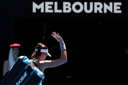 Muguruza tuvo un temprano adiós en Melbourne
