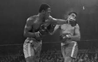 Muhammad Ali y Joe Frazier
