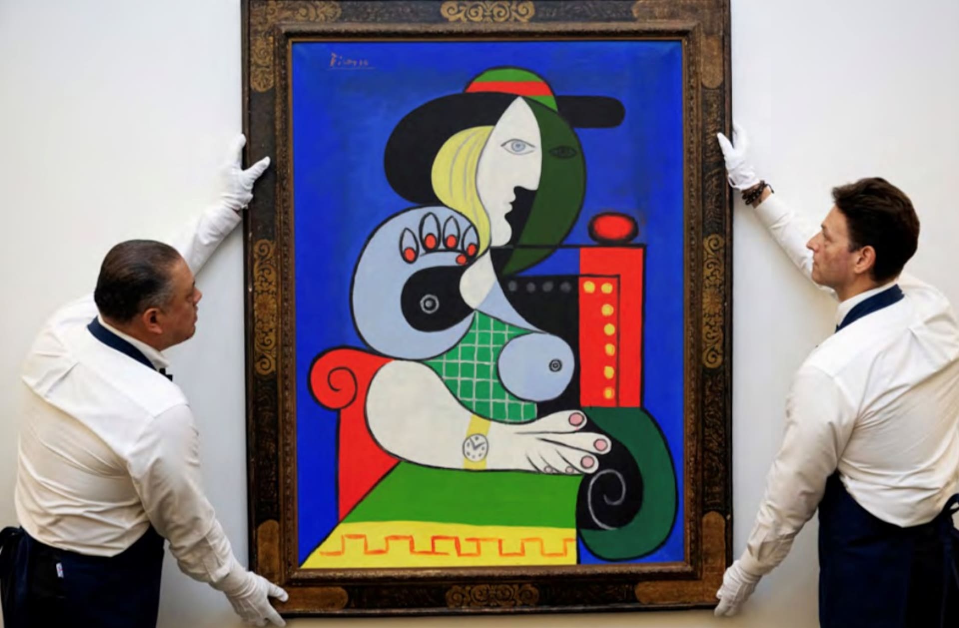 “Mujer con reloj” de Pablo Picasso entró en el top ten de las obras más caras al venderse por US$139,3 millones