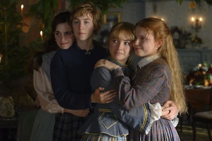 Emma Watson, Saoirse Ronan, Florence Pugh y Eliza Scanlen interpretaron a las hermanas March en la película de 2019 dirigida por Greta Gerwig