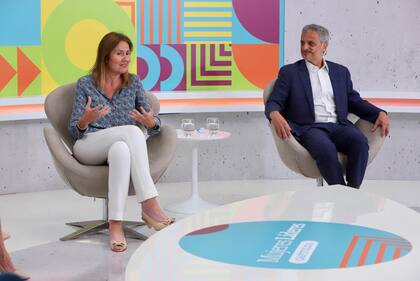 Silvina Mesa, CFO de Renault Argentina, y Néstor García, presidente y CEO de KPMG Argentina