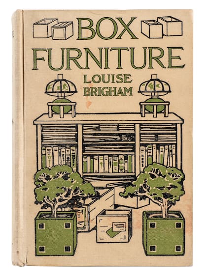 "Box Furniture" (1919), de Louise Brigham, sobre cómo hacer cien artículos útiles para el hogar