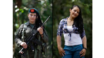 Yeimi tiene 23 años, hace 10 que está en las FARC, luego del proceso de paz quiere estudiar sistemas