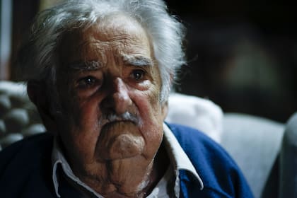 Mujica en una entrevista con LA NACION.