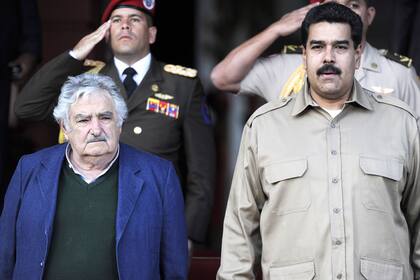 Con Nicolás Maduro en Caracas