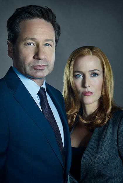 Mulder y Scully, los míticos protagonistas de Los expedientes secretos X