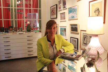 MULTIFACÉTICA: Lila Siegrist en su Espacio Richieri