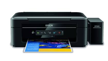 Multifunción Epson L365 ($ 6199) la velocidad de impresión alcanza las 33 ppm en negro y 15 ppm a color