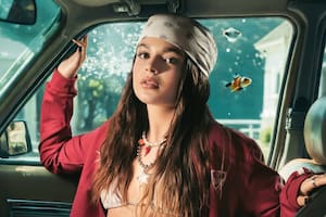 Muna Paul Cherri, la hija de Agustina Cherri y Gastón Pauls, debutó como modelo (Foto: Instagram @munapaulscherri / @47street)