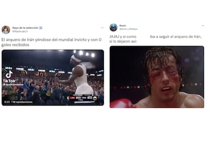 Mundial 2022: los mejores memes por el choque del arquero de Irán en el partido ante Inglaterra