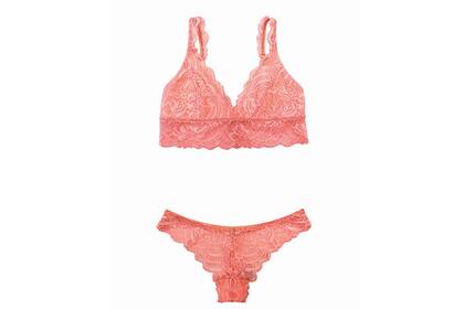 Mundo interior, conjunto de encaje $1044, Her by Luz de Mar.