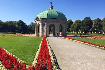 Múnich cuenta con hermosos parques y jardines.