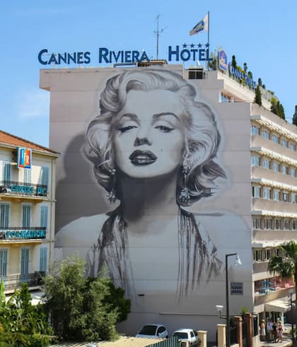 Mural de Marilyn Monroe