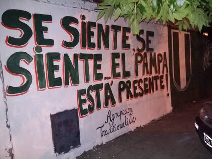 Mural en homenaje al Pampa Orte, en Lomas de Zamora