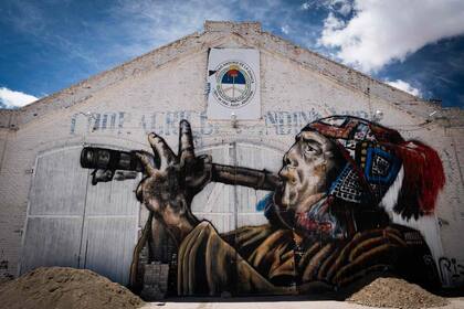 Mural en La Quiaca.
