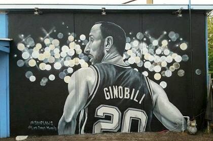 Mural pintado en la ciudad de San Antonio